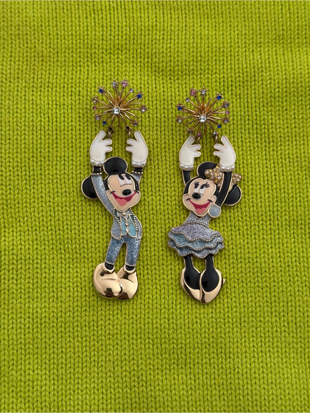 DISNEY X BAUBLEBAR 50th Minnie & Mickey Mouse Earrings
